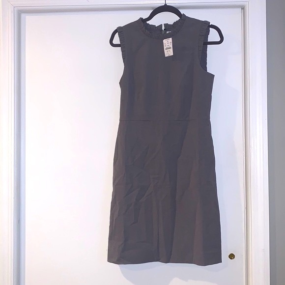J. Crew Dresses & Skirts - NWT- JCrew dark grey, sleeveless, fitted dress